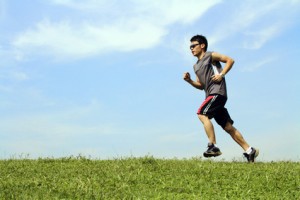 Man running