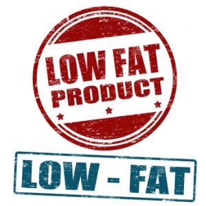 Low Fat Label